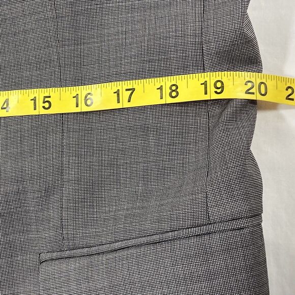 Jos A Bank Signature Sport Coat Wool Check Nailhead Gray Black 40 41 42 - Picture 8 of 14